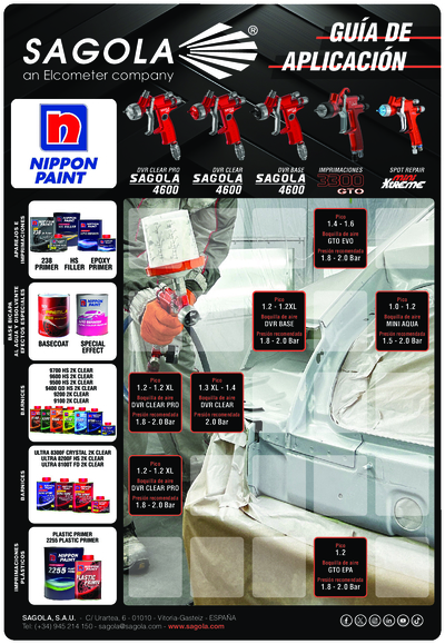 Guía aplicación Nippon Paint