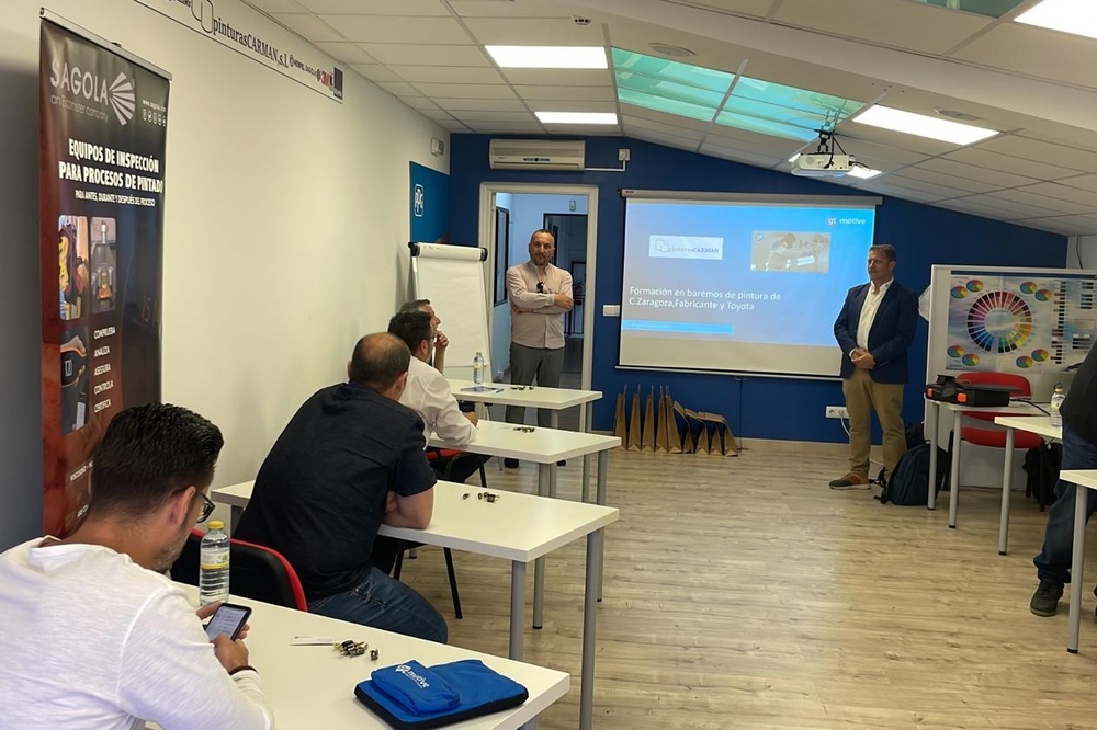 Training and presentations of the Elcometer range for refinishing