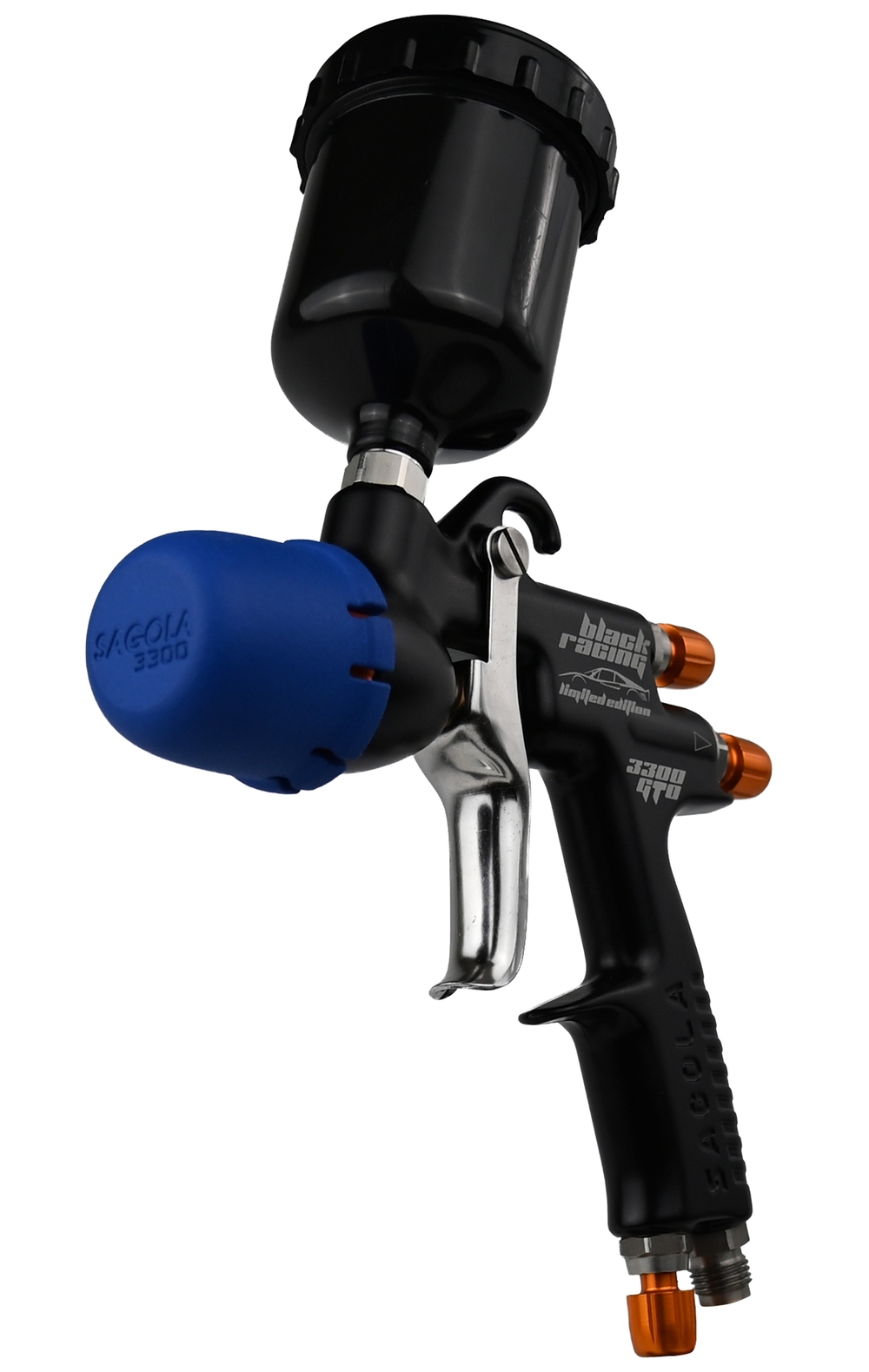 La nueva Sagola 3300 Black Racing UV aplica solo lo justo, ni más, ni menos.