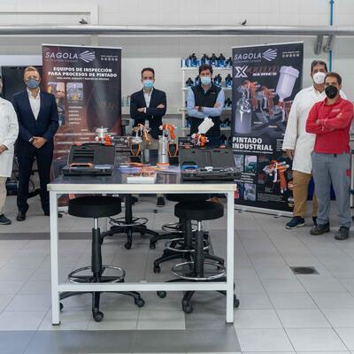 Presentamos en CESVI nuestra gama de pintado industrial y equipos de inspección