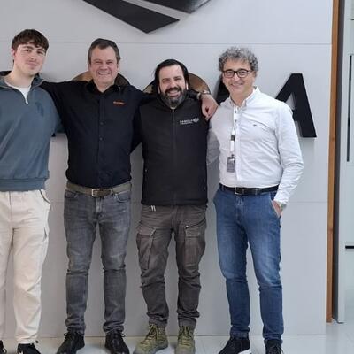 Sagola recibe la visita de F.P.A., distribuidor oficial de la gama Industrial en Italia